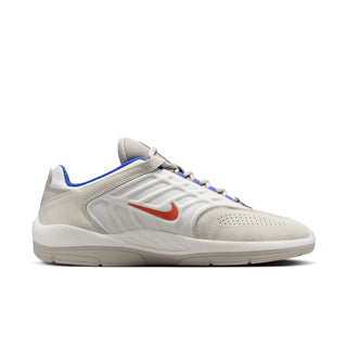 Nike SB Vertebrae Shoes in White/Clay-Tint, durable stitching, minimal layers for flick, generative outsole.