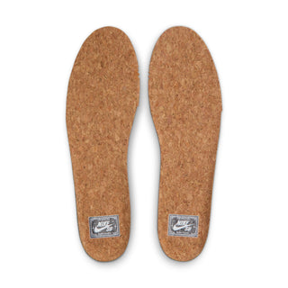 Nike SB Zoom Janoski OG+ skate shoes in Black, White, and Gum colorway with suede upper and vulcanized sole