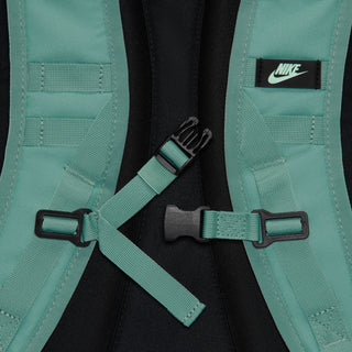 Nike Sportswear RPM 26L backpack in Cannon Black with laptop sleeve, padded straps, chest strap, and zip compartments.
