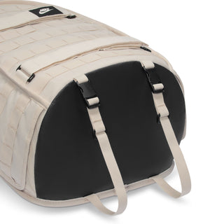 Nike SB RPM Skate Backpack in Lt Orewood Brown and Black colorway with 26L capacity and padded straps