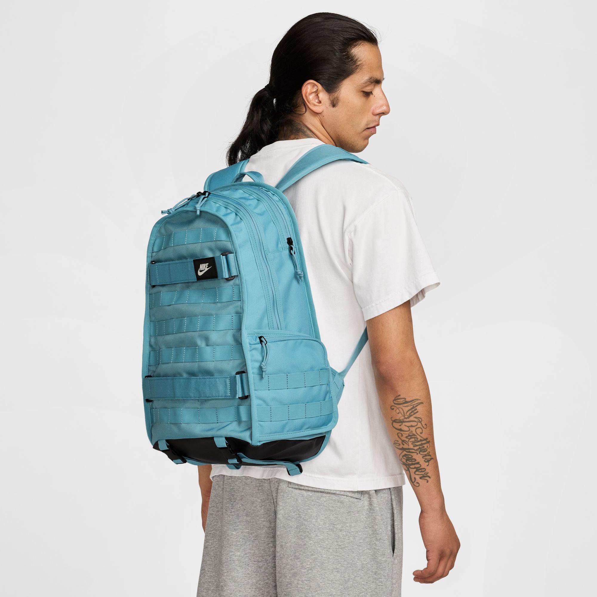 Nike Sportswear RPM Denim Turquoise/Black/White Backpack Nike Sportswear RPM Denim Turquoise/Black/White Backpack