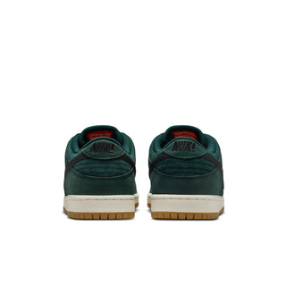 Nike SB Dunk Low Pro Deep Fir with soft upper, foam midsole, and durable rubber outsole for classic skate style.