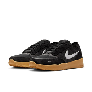 "Nike SB PS8 Skate Shoes — layered Flyknit upper with leather in high-wear areas, HART outsole, updated Flyplate, Air Zoom cushioning, low-top silhouette"