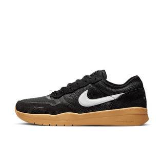 "Nike SB PS8 Skate Shoes — layered Flyknit upper with leather in high-wear areas, HART outsole, updated Flyplate, Air Zoom cushioning, low-top silhouette"