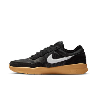 "Nike SB PS8 Skate Shoes — layered Flyknit upper with leather in high-wear areas, HART outsole, updated Flyplate, Air Zoom cushioning, low-top silhouette"