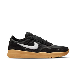"Nike SB PS8 Skate Shoes — layered Flyknit upper with leather in high-wear areas, HART outsole, updated Flyplate, Air Zoom cushioning, low-top silhouette"