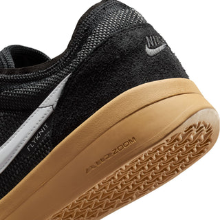 "Nike SB PS8 Skate Shoes — layered Flyknit upper with leather in high-wear areas, HART outsole, updated Flyplate, Air Zoom cushioning, low-top silhouette"