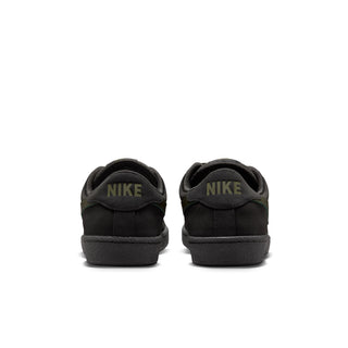 Nike SB Zoom Tennis Classic in Deep Pewter/Medium Olive — genuine leather upper, Zoom Air heel cushioning, foam midsole, low-cut timeless skate silhouette