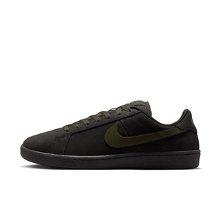 Nike SB Zoom Tennis Classic in Deep Pewter/Medium Olive — genuine leather upper, Zoom Air heel cushioning, foam midsole, low-cut timeless skate silhouette