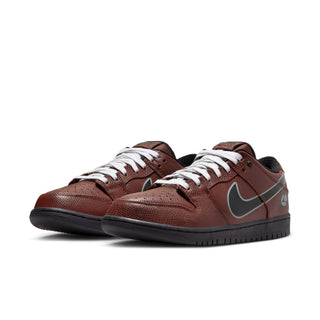 Nike SB x Limosine Dunk Low in brown football leather with slime sole