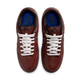 Nike SB x Limosine Dunk Low in brown football leather with slime sole