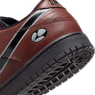Nike SB x Limosine Dunk Low in brown football leather with slime sole
