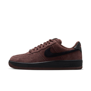 "Nike SB Air Force 1 Skate Shoes — leather upper with perforated toe box, Nike Air cushioning, rubber outsole with heritage hoops pivot circles, padded collar"