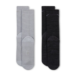 Nike Everyday Cushioned Crew Socks two-pack in multi color with sweat-wicking fabric and supportive arch band.