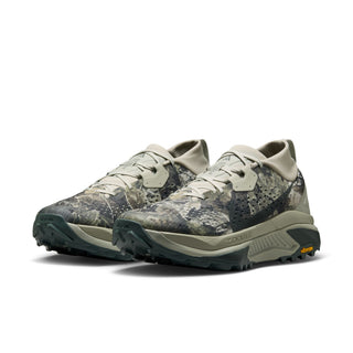 Nike ACG Zegama Trail in Spruce Fog/Black Spruce — ZoomX foam midsole, Vibram® MegaGrip outsole, roomier toe box, lightweight mesh upper for rugged trail running