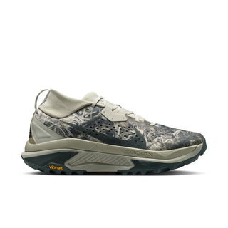 Nike ACG Zegama Trail in Spruce Fog/Black Spruce — ZoomX foam midsole, Vibram® MegaGrip outsole, roomier toe box, lightweight mesh upper for rugged trail running