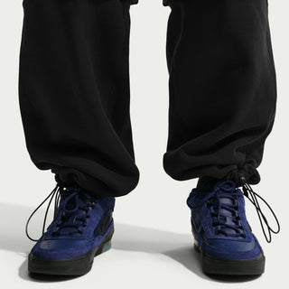Nike SB Ishod Wair Cargo Pants in Black, heavyweight fleece, zip-off legs, web belt, cargo pockets.