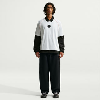 "Nike SB Yuto Horigome Short-Sleeve Skate Jersey — Yuto family crest logo front and center, lightweight moisture-wicking fabric, roomy breathable fit"