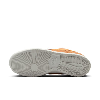 Nike SB Dunk Low Brew and Biscuits with flax and honeycomb tones, low-top silhouette, and classic color blocking design.
