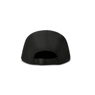 Nike SB Unstructured Skate Cap in Black — heavyweight 100% cotton, 5-panel design, adjustable webbed strap, embroidered eyelets, low-profile athletic fit