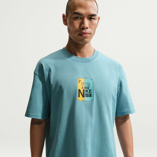 Nike SB Muni Fast Pass Skate Tee with midweight cotton, relaxed fit, and dropped shoulders for casual skate style.