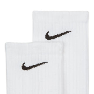 White Nike SB crew socks six pack with cushioned sole and ribbed support