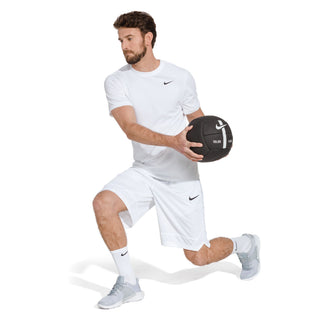 White Nike SB crew socks six pack with cushioned sole and ribbed support