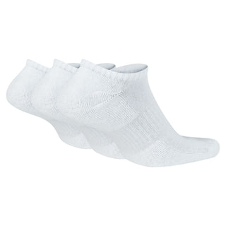 Nike SB Everyday Cushioned No-Show Training Socks 3-Pack with Dri-FIT technology, thick terry sole, and ribbed arch band for comfort and support