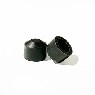 “Ace AF1 black 96a skateboard truck pivot cups, two-piece set.”