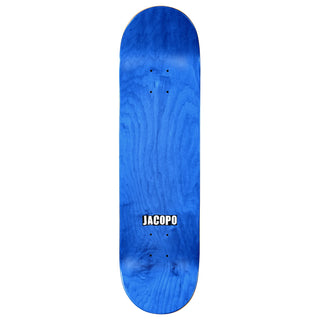 Baker Jacopo Carozzi Field of Depth Pro Model Skateboard Deck 8.5" — art by Kevin Spanky Long, mellow concave, 100% Hard Rock Canadian Maple