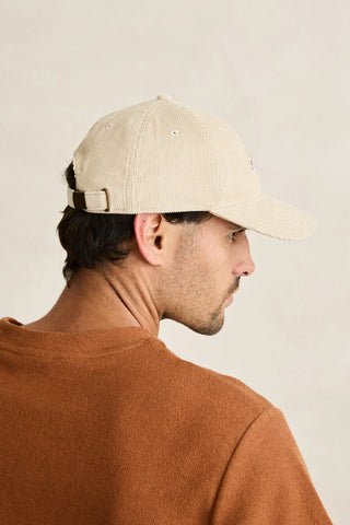 Rhythm Vintage Terry Tee in Tobacco, 100% cotton reverse terry construction washed for a soft hand feel with self-neck band and Rhythm trims in a relaxed beach-ready fit