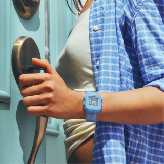G-SHOCK BABY-G+ BGD10KG-2 Women's Watch in Blue — shock resistant, 200M water resistant digital watch with world time, stopwatch, countdown timer, 5 alarms, and auto LED backlight