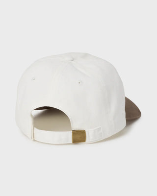 Billabong Dad Cap Hat Brown Stone with cotton twill, low unstructured crown, curved bill, and subtle embroidered logo.