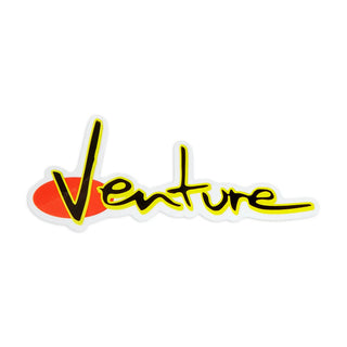 Venture '92 Medium Die-Cut Sticker in assorted colors — durable vinyl with printed graphic detail and weather-resistant finish

