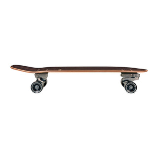 Carver 33.75" Greenroom Surfskate, mid-sized with stable carving platform, featuring Ryan Kleiner's wave art.