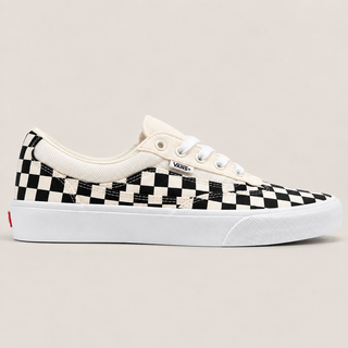 Vans Skate Curren Caples skate shoe in Checkerboard Black/White