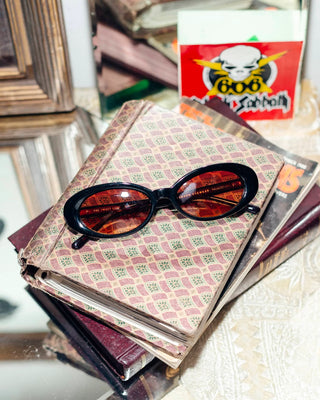 Crap Eyewear Sweet Leaf Sunglasses - Black Bio/Rosewood Sunset