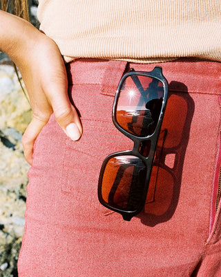 Crap Eyewear Spaced Ranger Sunglasses - Crystal Cola Bio/Rosewood Sunset