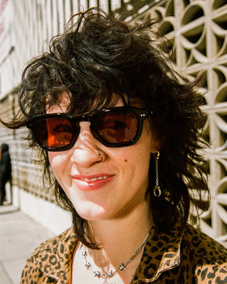 Crap Eyewear No Wave Sunglasses - Licorice Bio/Rosewood