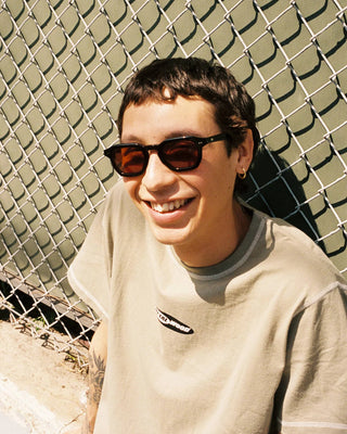 Crap Eyewear No Wave Sunglasses - Licorice Bio/Rosewood