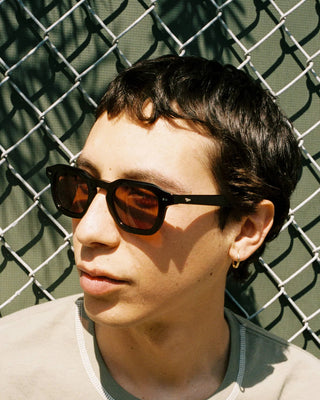 Crap Eyewear No Wave Sunglasses - Licorice Bio/Rosewood