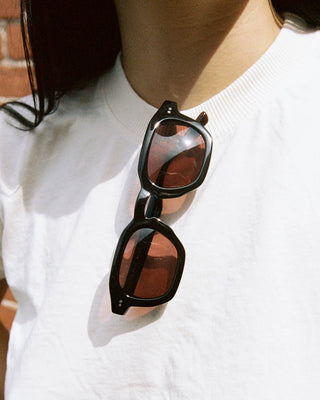 Crap Eyewear No Wave Sunglasses - Licorice Bio/Rosewood
