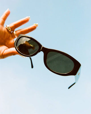 Crap Eyewear Funk Punk Sunglasses - Black Bio/Polarized Grey
