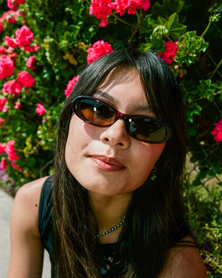 Crap Eyewear Luv Buzz Sunglasses - Midnight Plum Bio/Polarized Desert