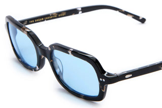 Crap Eyewear Dream Cassette Sunglasses - Black Tortoise Bio/Blue Tint