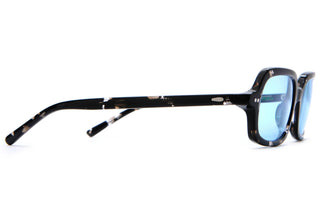 Crap Eyewear Dream Cassette Sunglasses - Black Tortoise Bio/Blue Tint