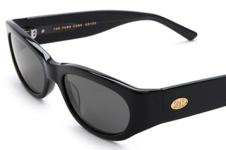 Crap Eyewear Funk Punk Sunglasses - Black Bio/Polarized Grey
