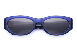 Crap Eyewear Funk Punk Sunglasses - Crystal Navy Bio/Grey