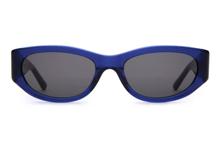 Crap Eyewear Funk Punk Sunglasses - Crystal Navy Bio/Grey