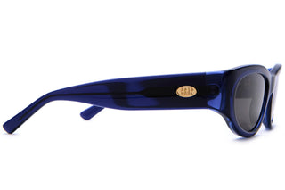 Crap Eyewear Funk Punk Sunglasses - Crystal Navy Bio/Grey